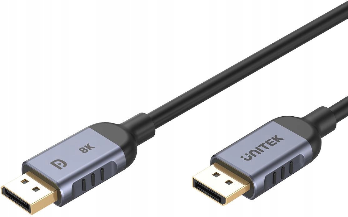 Kabel DisplayPort Unitek 1.4 8k 60hz, 4k 240hz, Hdr, Hdcp 2.3, Dsc 1.2,