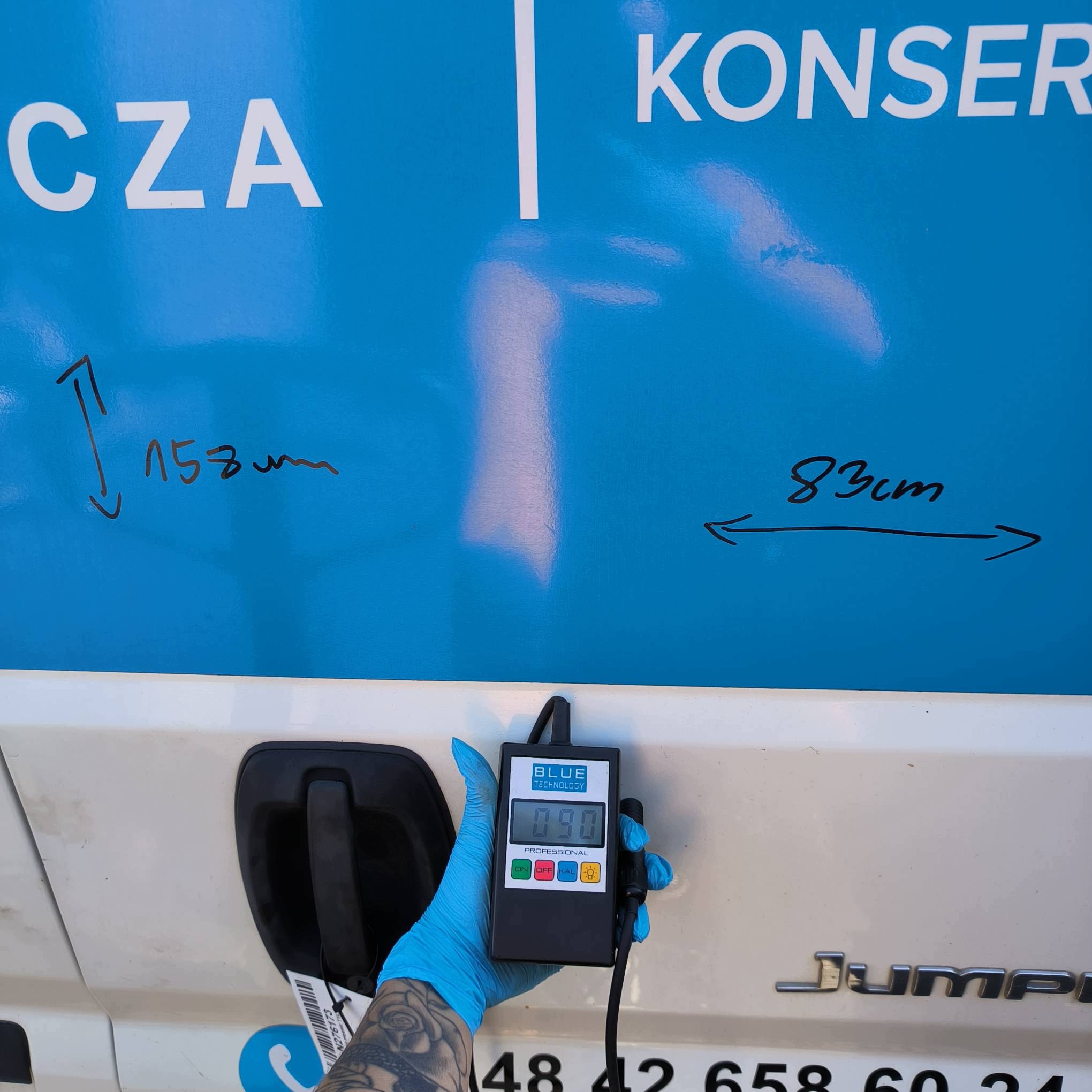 Tür rechts heck EWP 2019 CITROEN JUMPER III