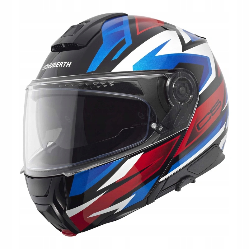 Helma Schuberth C5 Ece Zenith Blue biela modrá červená Darčeky