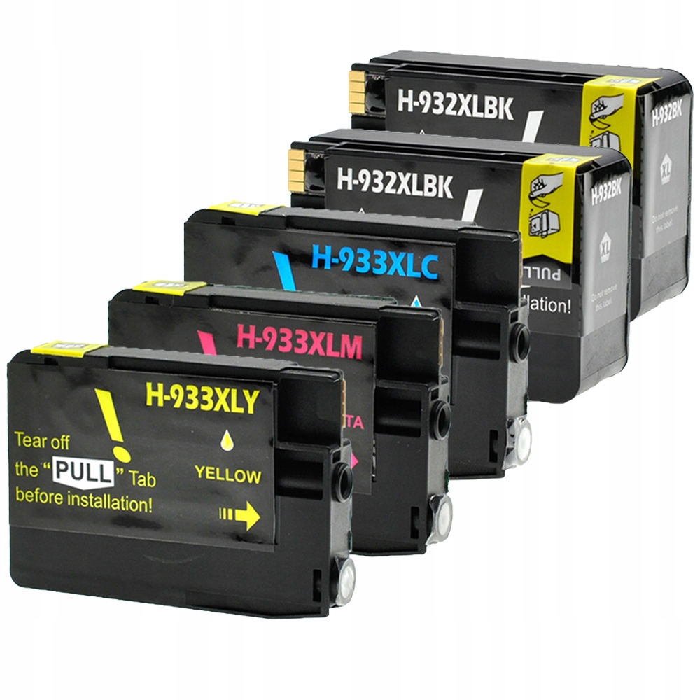 

5 Tusze do Hp OfficeJet 6100 6600 6700 7510 7612