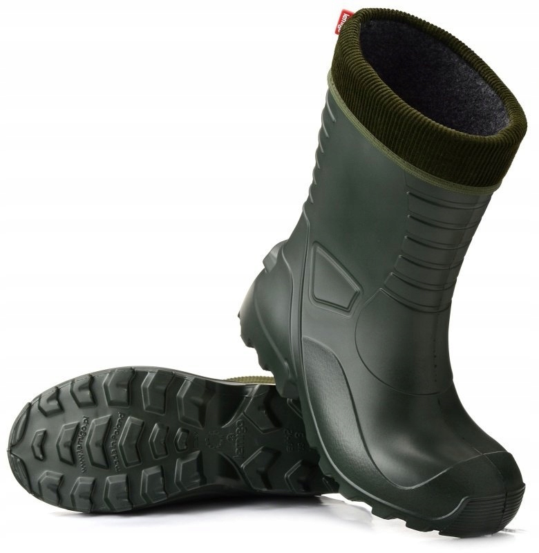 Kalosze męskie ocieplane piankowe lekkie ciepłe zielone Lemigo Yukon 45 Marka Lemigo