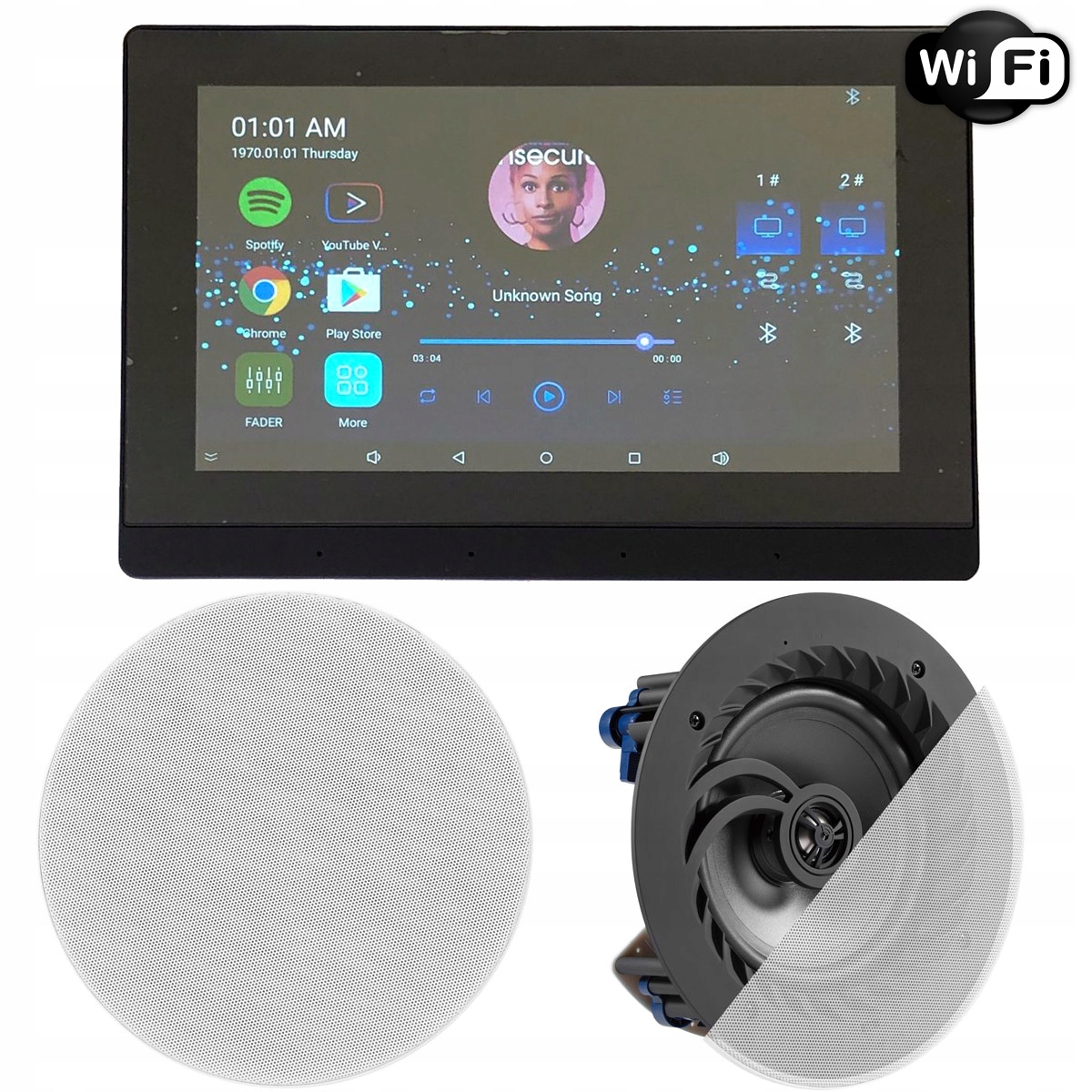 Hifi Internetové Rádio S Podomietkovým Wifi Reproduktorom