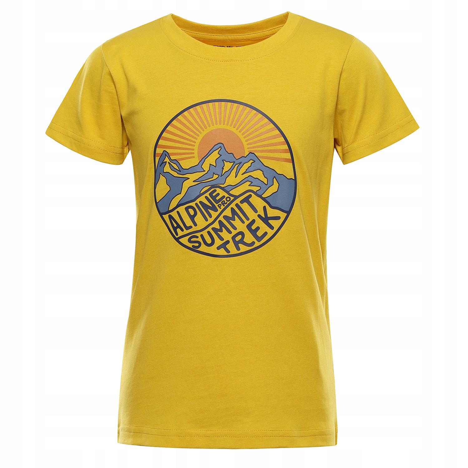 Koszulka dziecięca bawełniana Rejo 2 k.żółty r.140-146