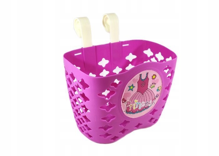 KOSZYK NA KIEROWNICĘ / ROWER - RÓŻOWY Marka inna marka