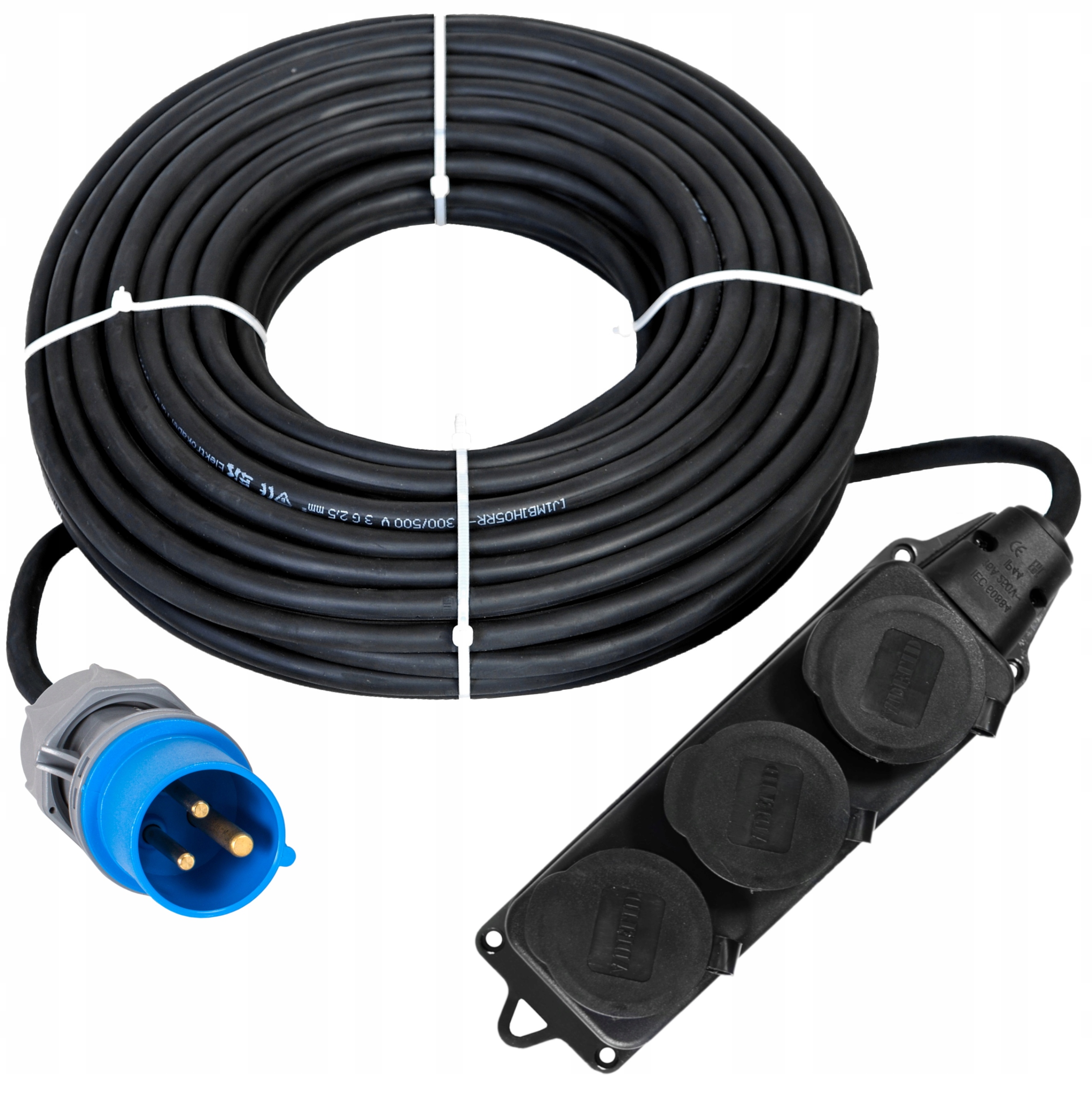 

Adapter Redukcja Camping 16A - Trójnik 230V 30M