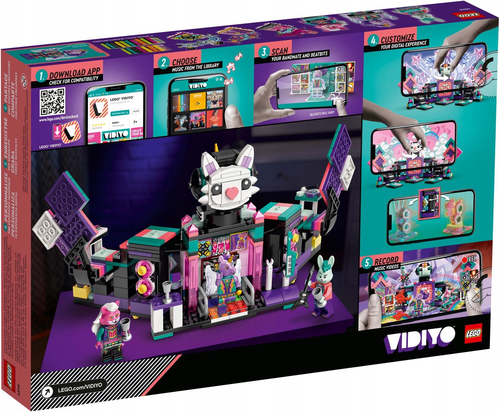 LEGO VIDIYO 43113 K-PAWP CONCERT Marka LEGO