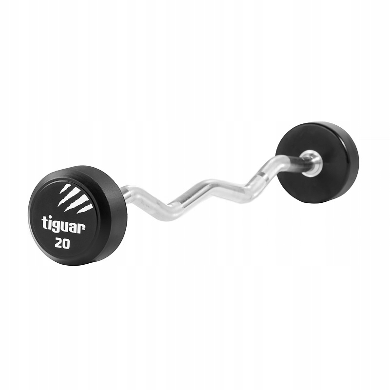 

Sztanga barbell łamany Pu 20 kg Tiguar