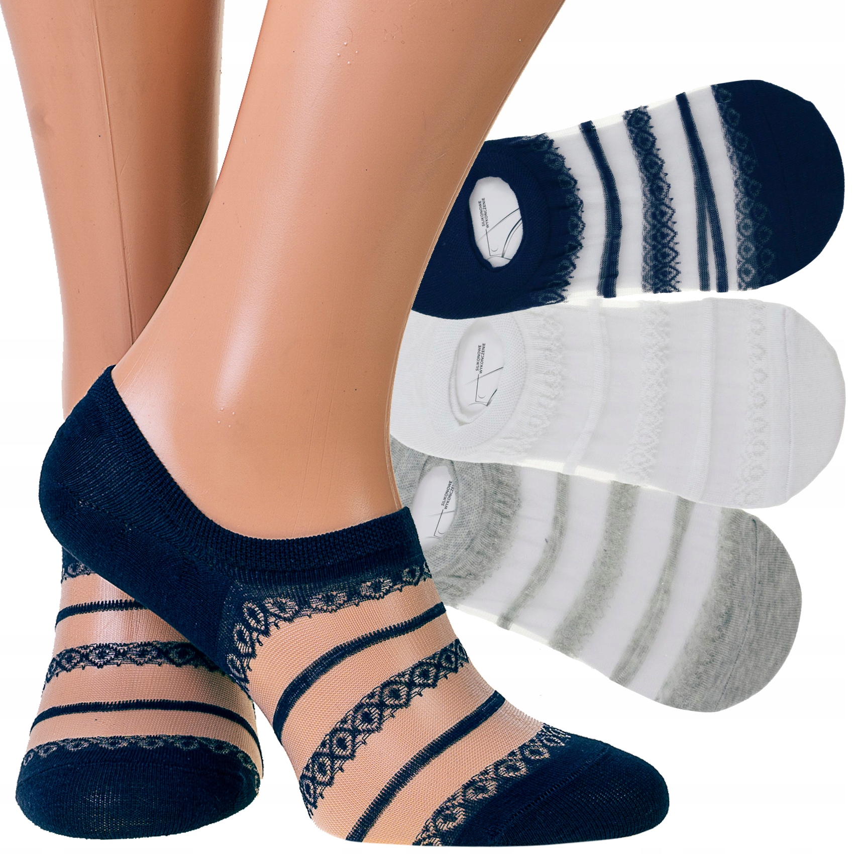 

Moraj Stopki Balerinki Damskie 3pary 38-41