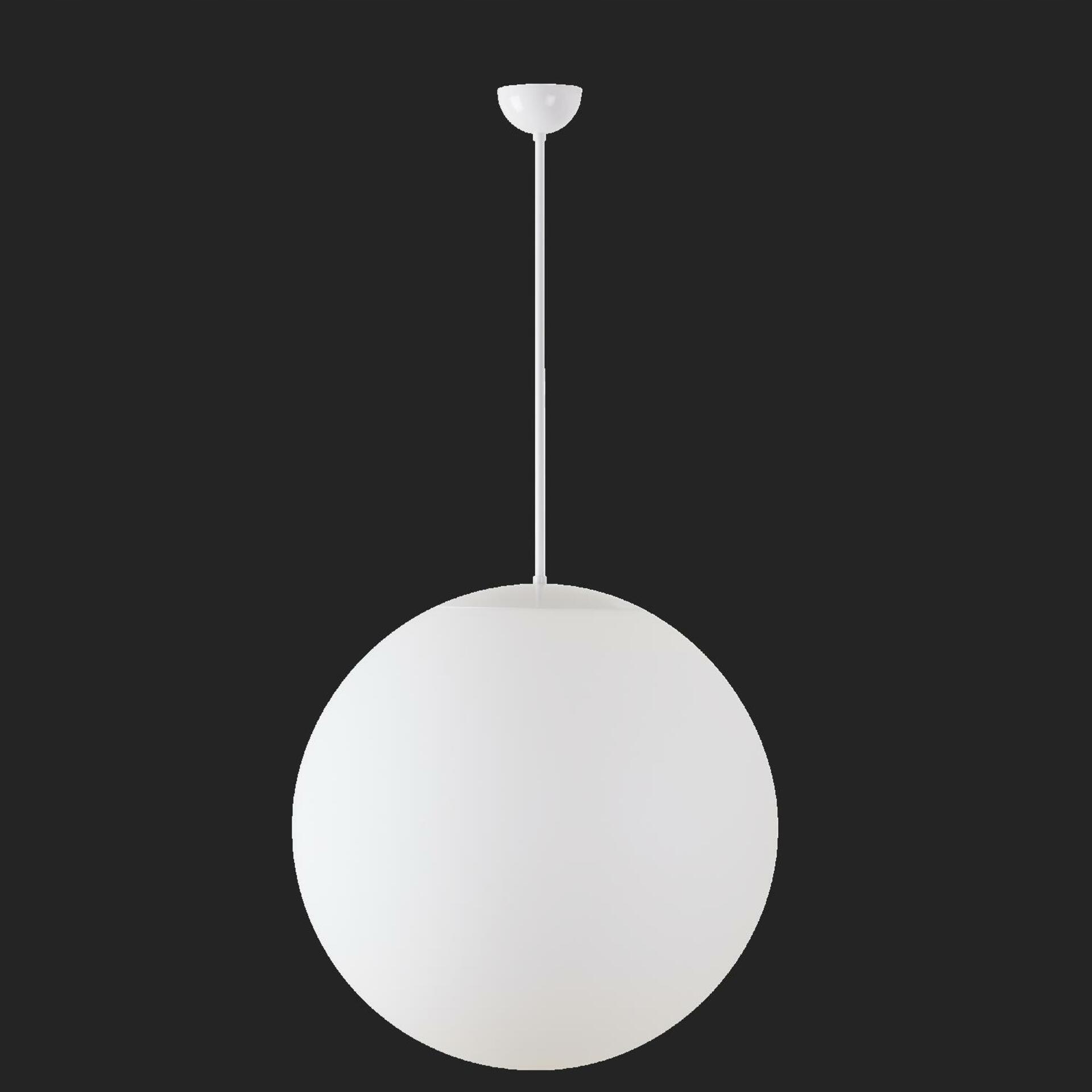 Osmont 60195 Adria P5 závesné sklenené svietidlo biela IP40 3000 K 48W Led