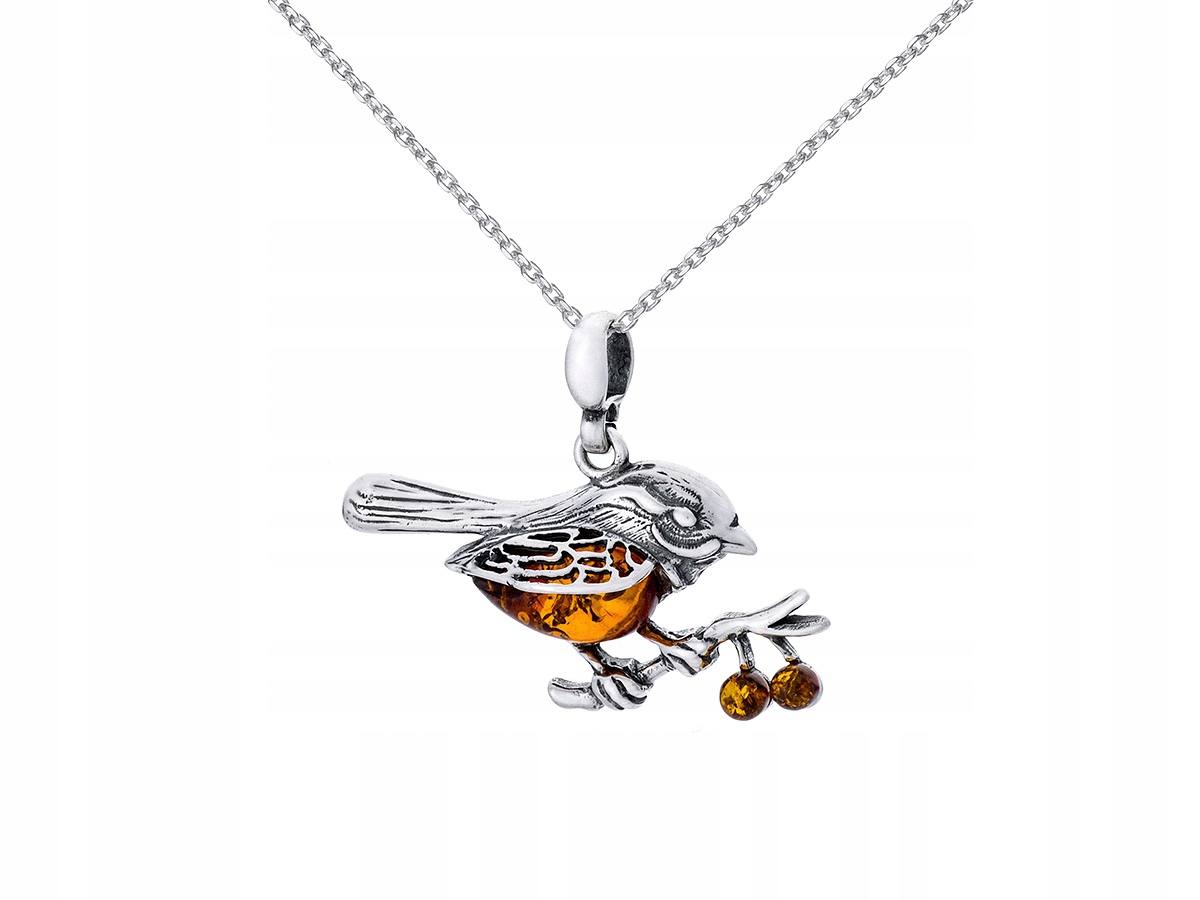 

Naszyjnik / wisiorek Amber Sparrow z bursztynem