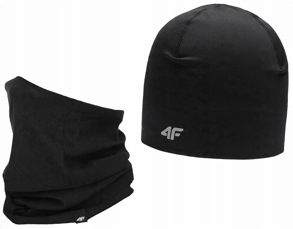 

4F Czapka Komin Do Biegania Termoaktywny L/XL
