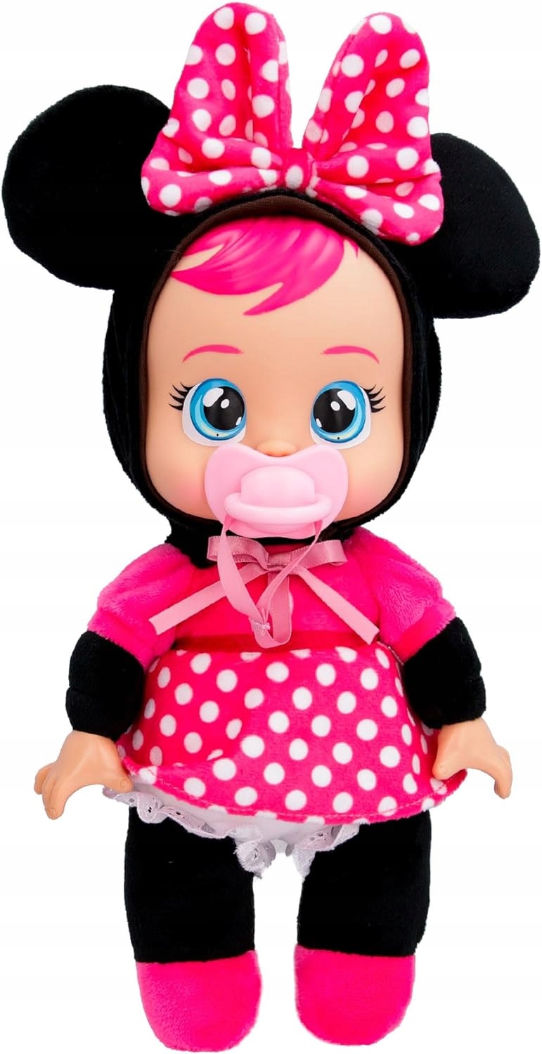 Lalka Cry Babies Disney Myszka Minnie 25 cm dla dzieci od 18 miesięcy