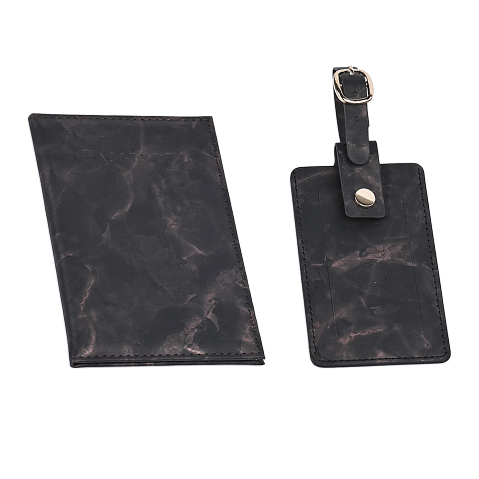 

Pu Leather Marble Passport Cover Zawieszka