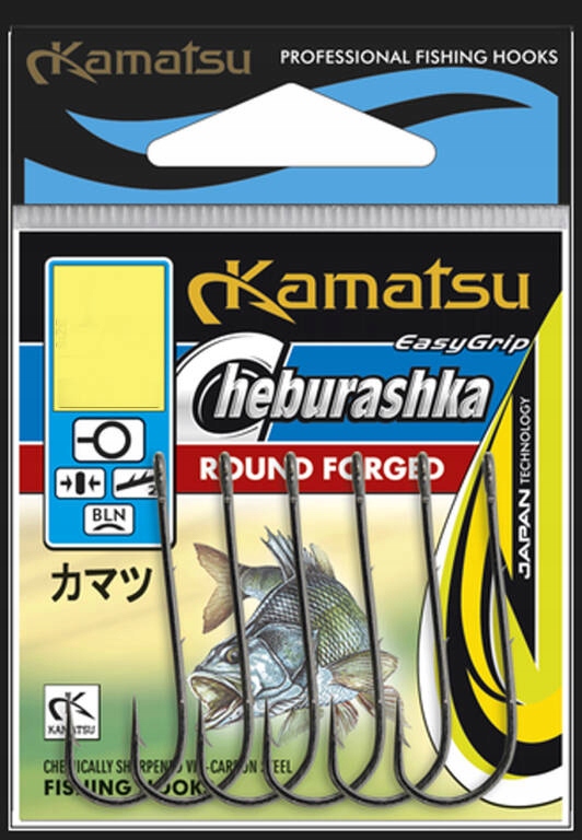 Haczyk Kamatsu Cheburashka Round Forged #4/0 6 szt.