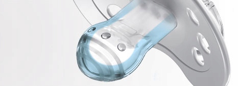 LOVI SMOCZEK DYNAMICZNY ORTODONTYCZNY 2szt. 18m+ Materiał smoczka silikon