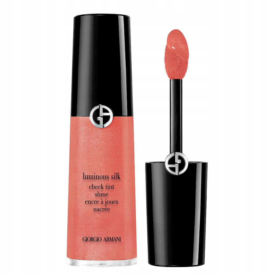 Giorgio Armani Luminous Silk Cheek Tint Shine 50S Starlit Peach Tónovací tvářenka pro zářivý vzhled, odstín Starlit Peach