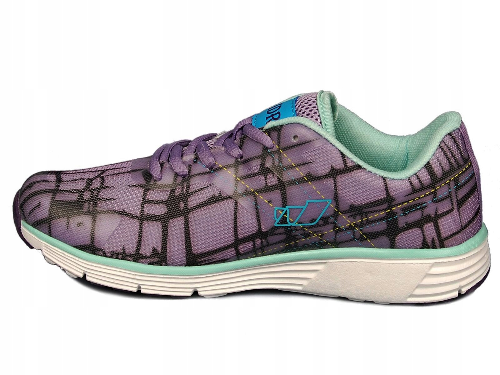 Buty sportowe ADIDASY damskie FIOLETOWE /GT717/ Rozmiar 37