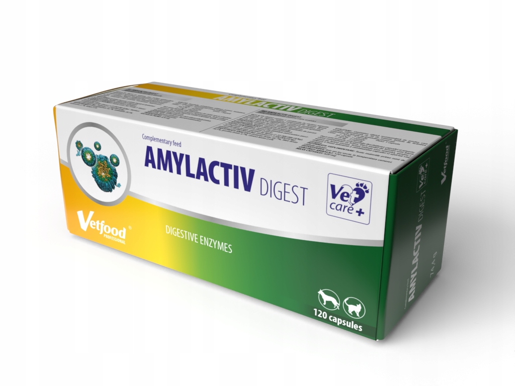 Vetfood Amylactiv Digest 120 kapsułek