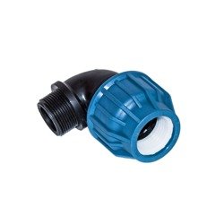 

Kolano Pe zaciskowe 32mm x 1" Gz PN16