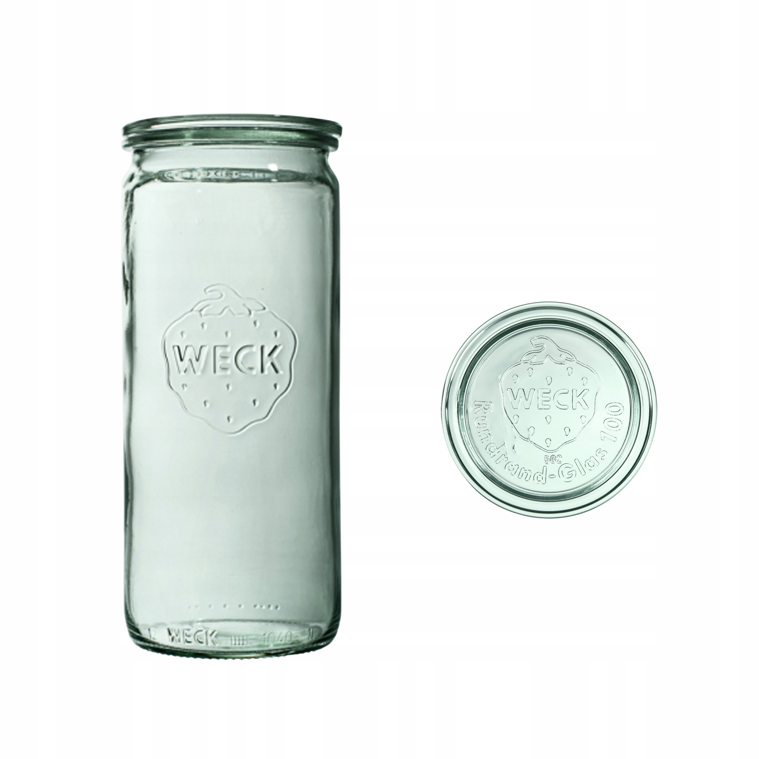 Weck Zavařovací Sklenice válcová 1590 ml s víkem balení 6 ks