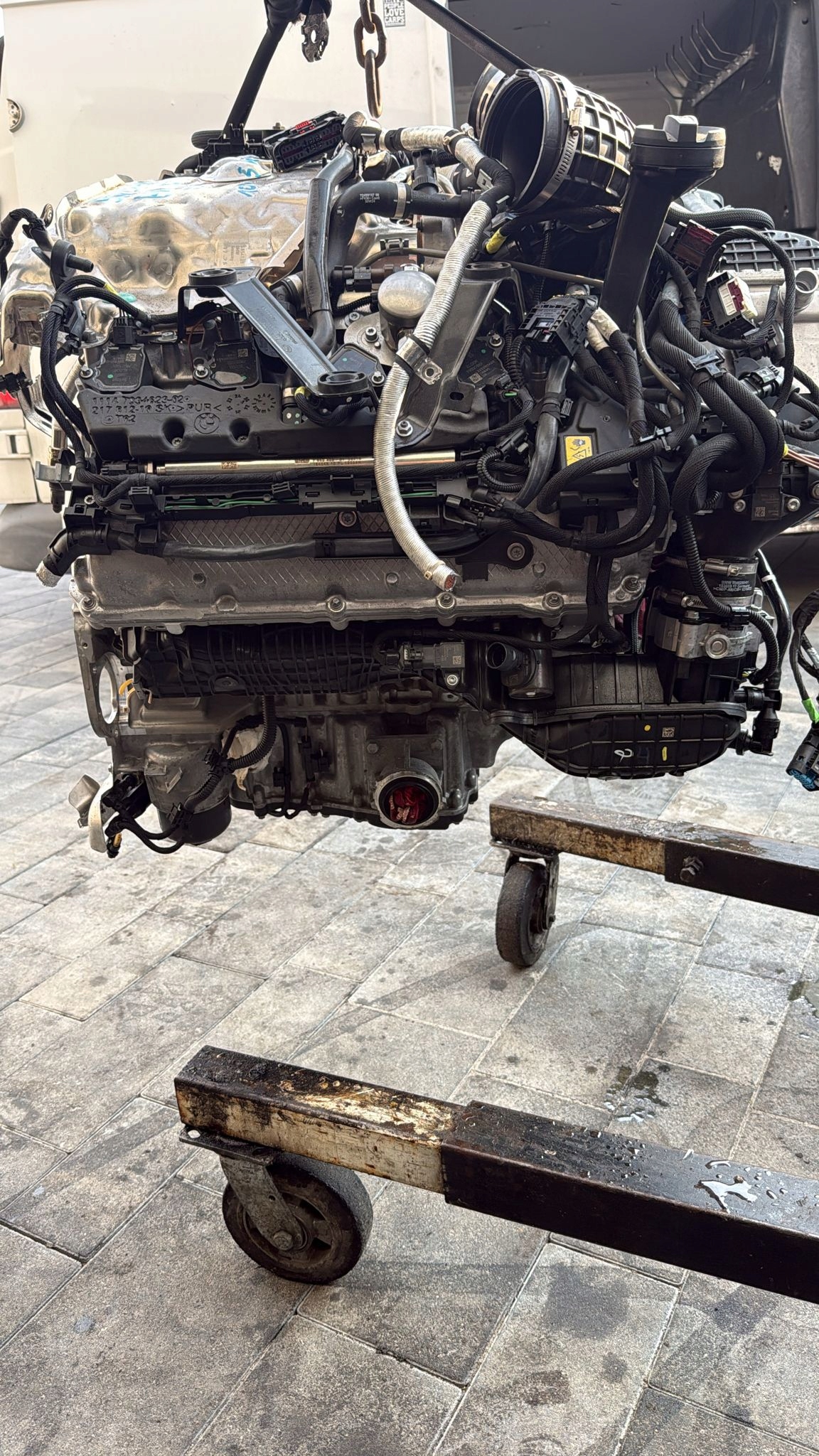 engine complete BMW X5 M X5M 4.4 BITURBO S68B44A 10TYS KM
