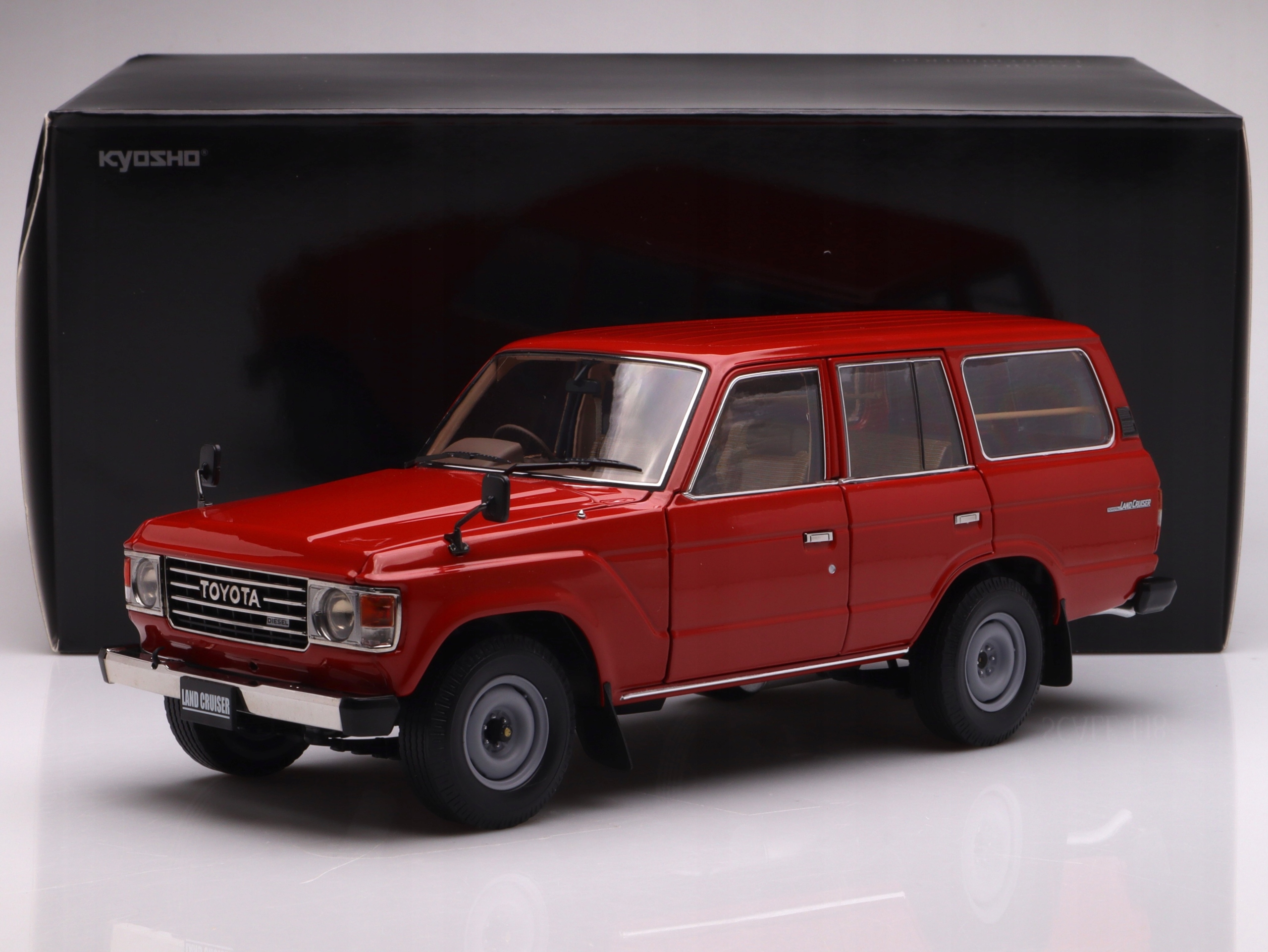 Toyota Land Cruiser 60 1981, red metallic Kyosho 1:18