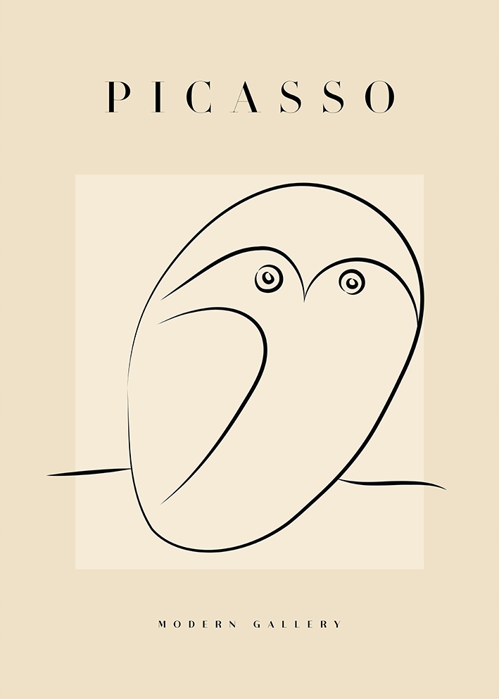 

Picasso Sowa rysunek Plakat 30x40cm obraz #712