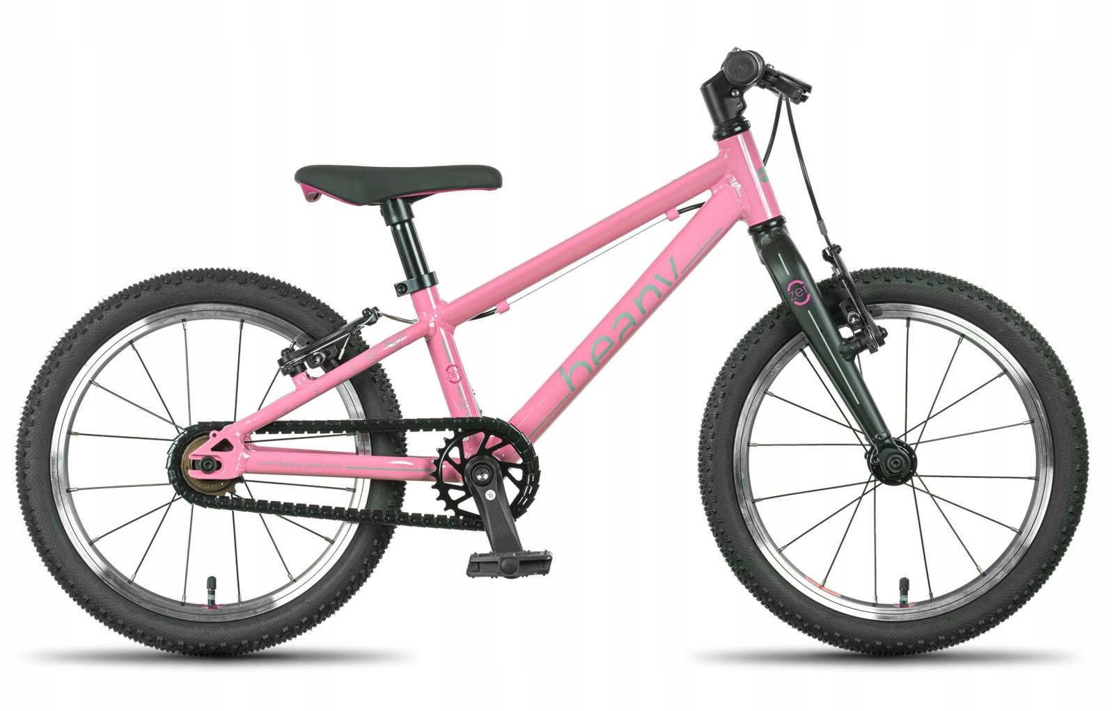 Rower dziecięcy Beany Zero 16 różowy 5,01 kg