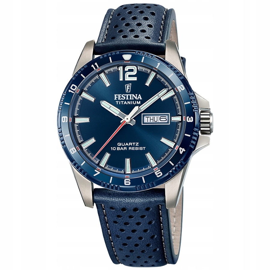 Pánské Hodinky Festina F20699-2 modrý pásek