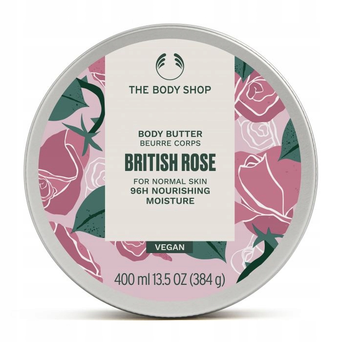 The Body Shop Masło do ciała British Rose 400ml