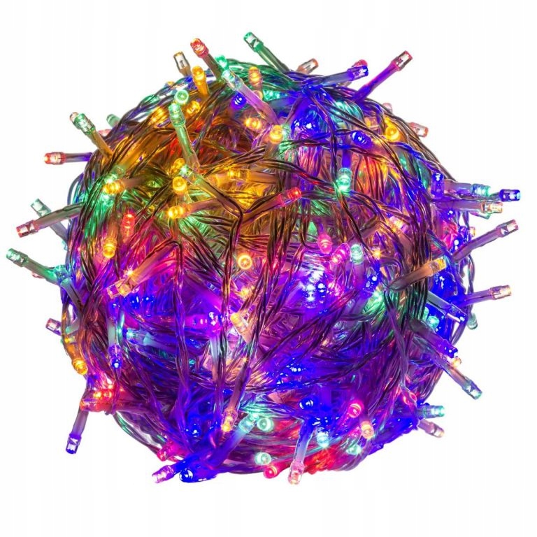 Voltronic Vánoční řetěz 40 m, 400 Led, barevný