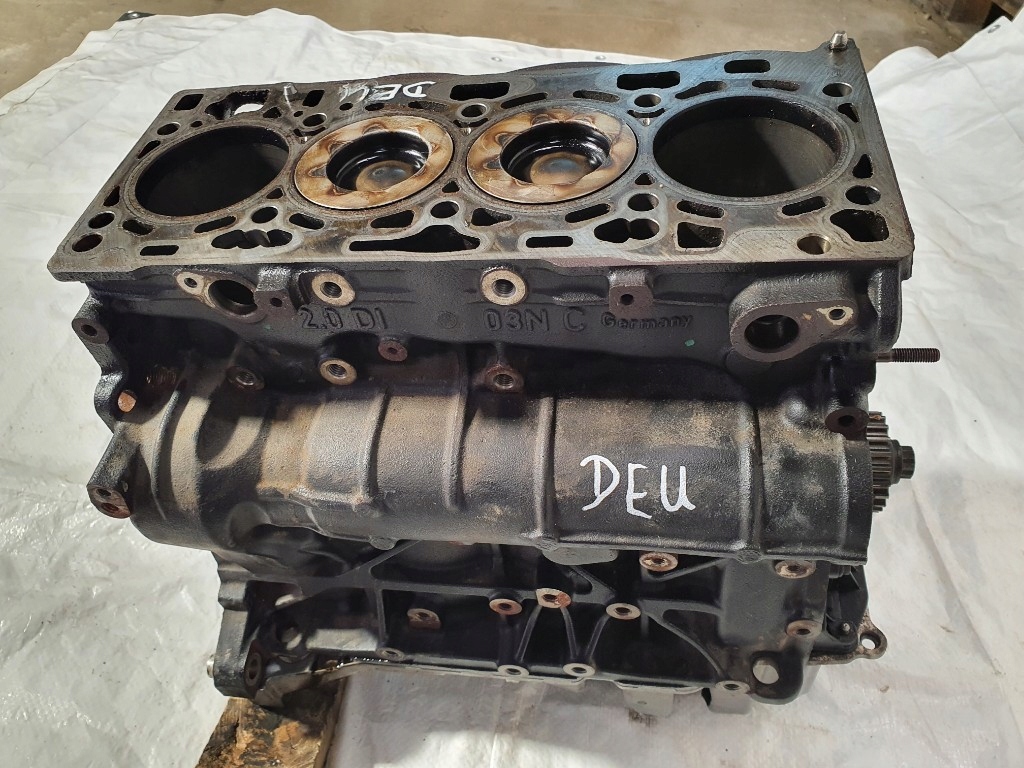 AUDI A4 A5 A6 LIFT 2017r 2.0TDI DEU SILNIK BLOK WAŁ KOMPLETNY POMPA OLEJU