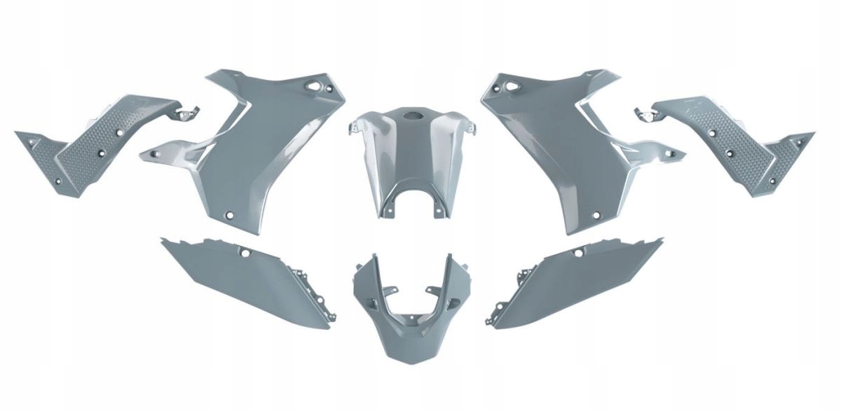 Racetech (Rtech) 2023/12 Sada plastov (bez predného blatníka) T7 Rev