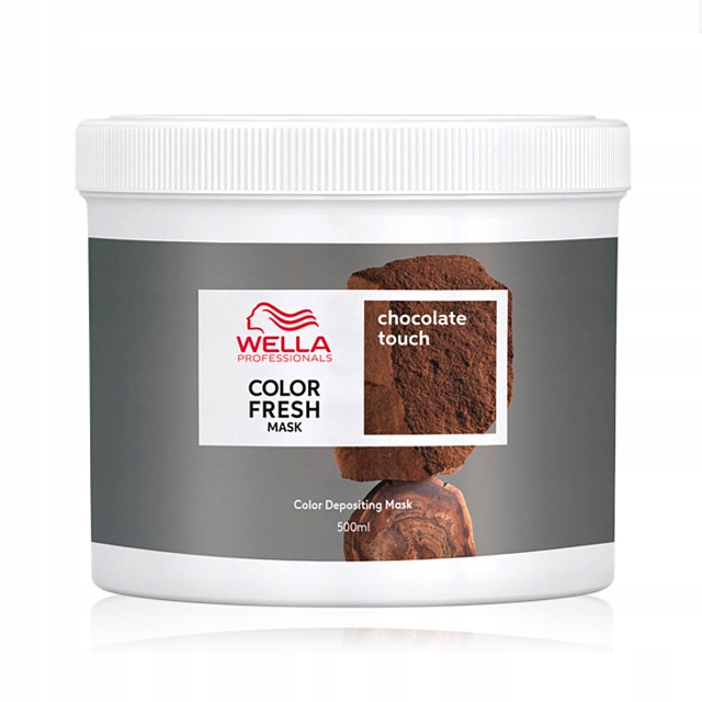 Wella Color Fresh Chocolate Touch 500 ml Maska na vlasy čokoládový odstín