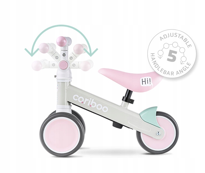 Balansinis dviratis, vaikštynė, važiuojamasis dviratis vaikams CARIBOO FRIENDS Model Friends