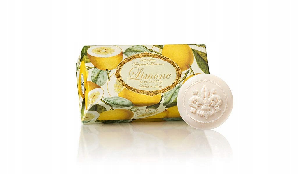 Levně Limonenseife Ruční Výroba italské mýdlo Fiorentino 6 Kusů 50 g