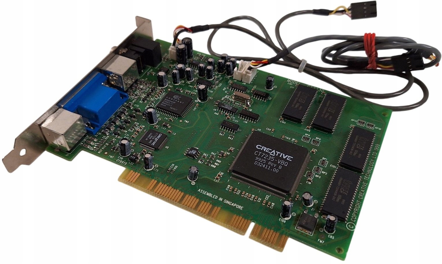 Karta VIDEO wewnętrzna RETRO PCI Creative CT7230 Video Decorder