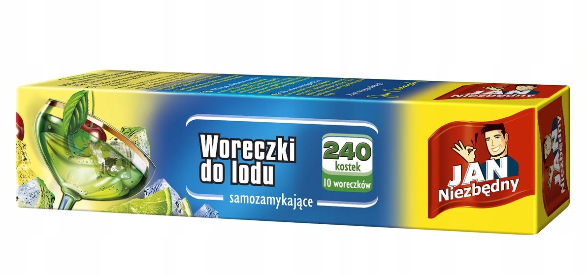 

Jan Niezbędny woreczki do lodu pudełko 240 sztuk