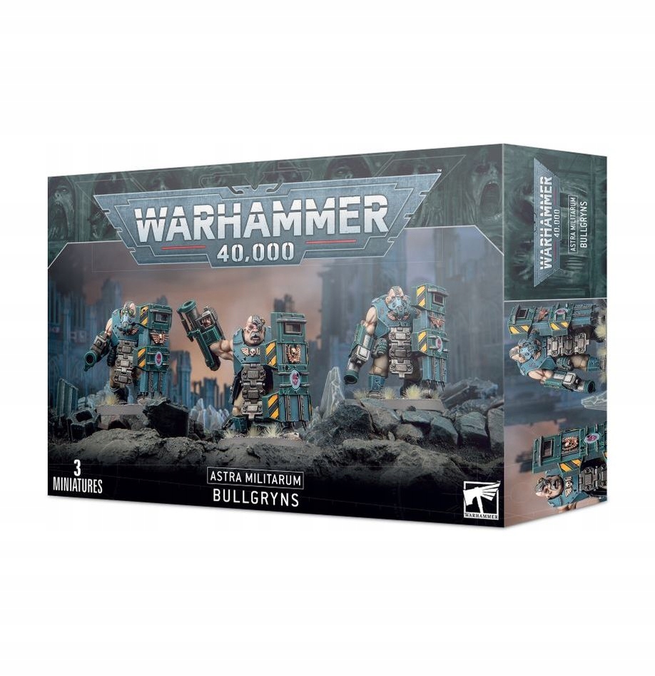 Warhammer 40000 Astra Militarum Auxilla Bullgryns