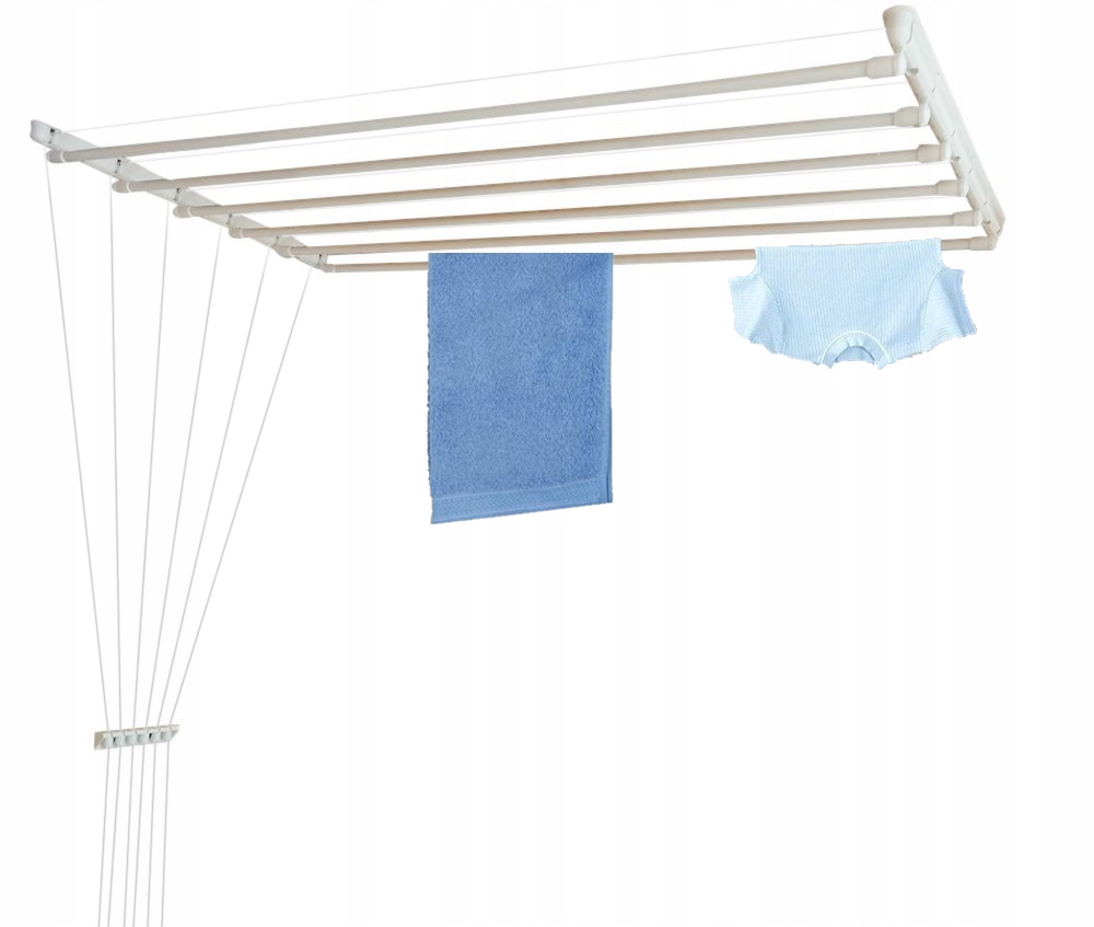 

Suszarka Sufitowa Łazienkowa Stal 6 Prętów- 170 cm