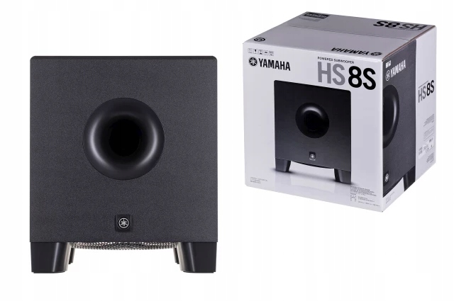 Yamaha HS8S – Aktivní 8palcový subwoofer se systémem Bass Reflex