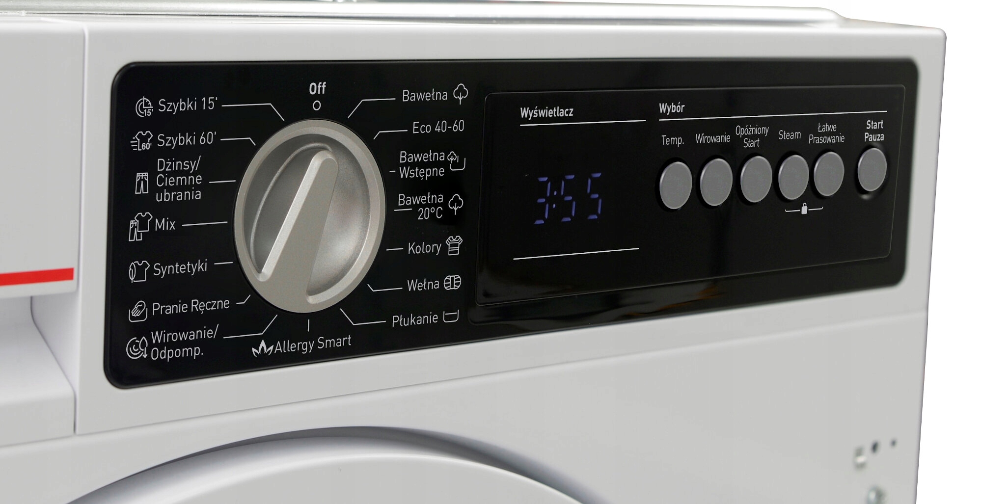 Pralka SHARP ES-NIB714BWC-PL 7kg 1400obr Model ES-NIB714BWC-PL