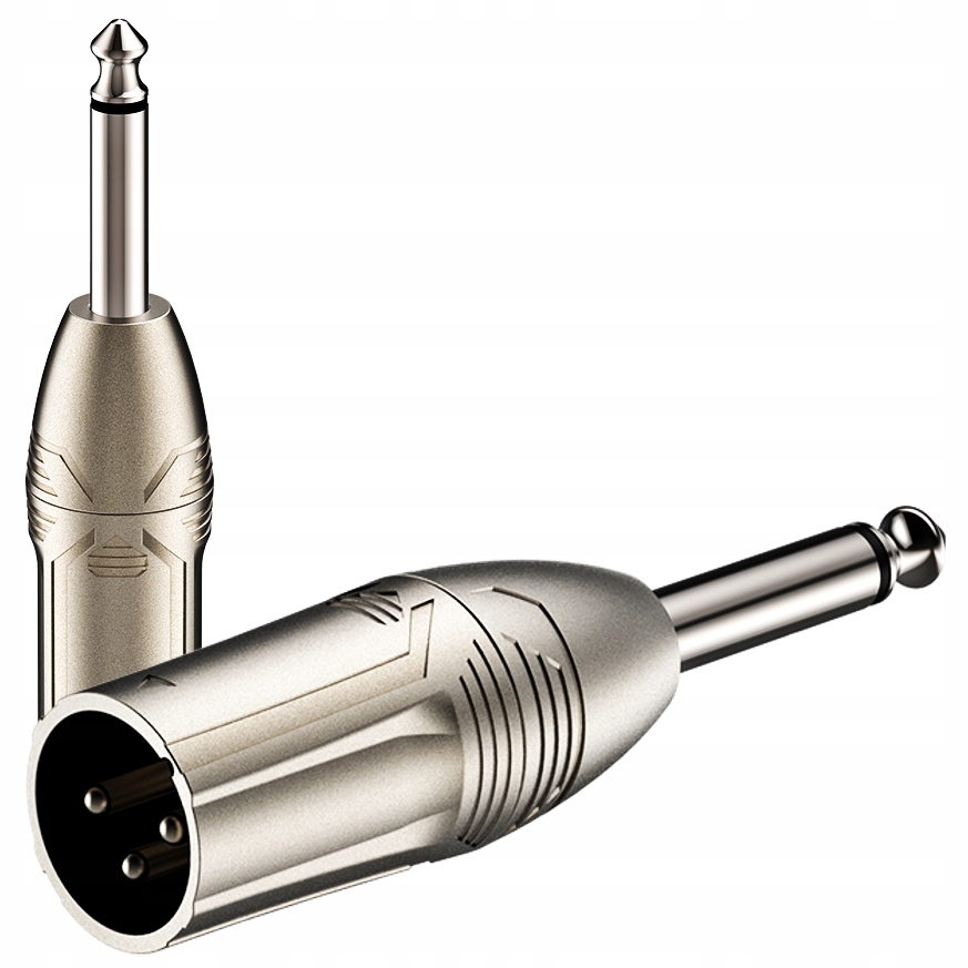 Redukcja Roxtone RA2XMJM Jack 6,3 mm - XLR męski