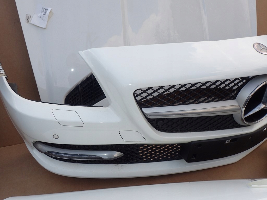 DW MERCEDES SLK 200 R172 ZDERZAK MASKA LAMPY BIAŁY Kolor biały