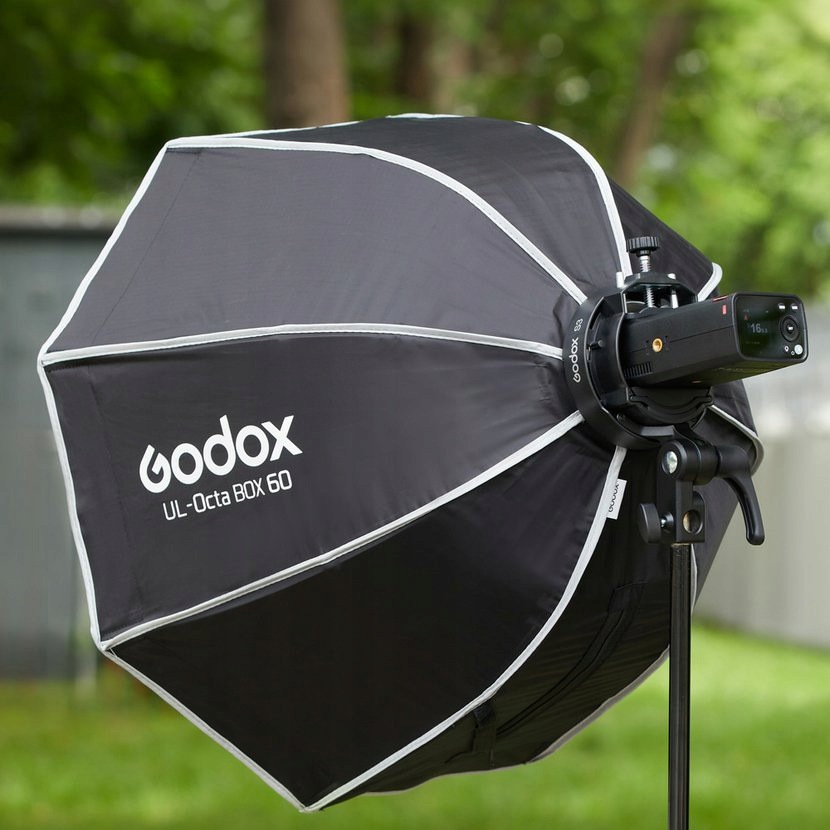 Držák blesku Godox S3 s bajonetem Bowens, vhodný i pro kruhové hlavy