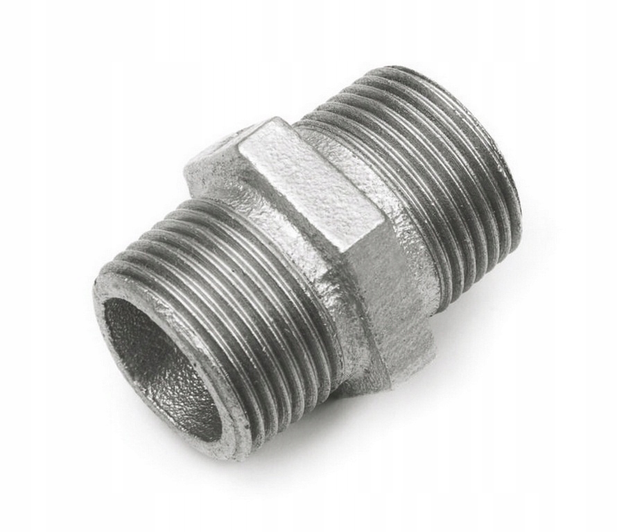 

Nypel Ocynkowany 6/4" Ocynk Żeliwny