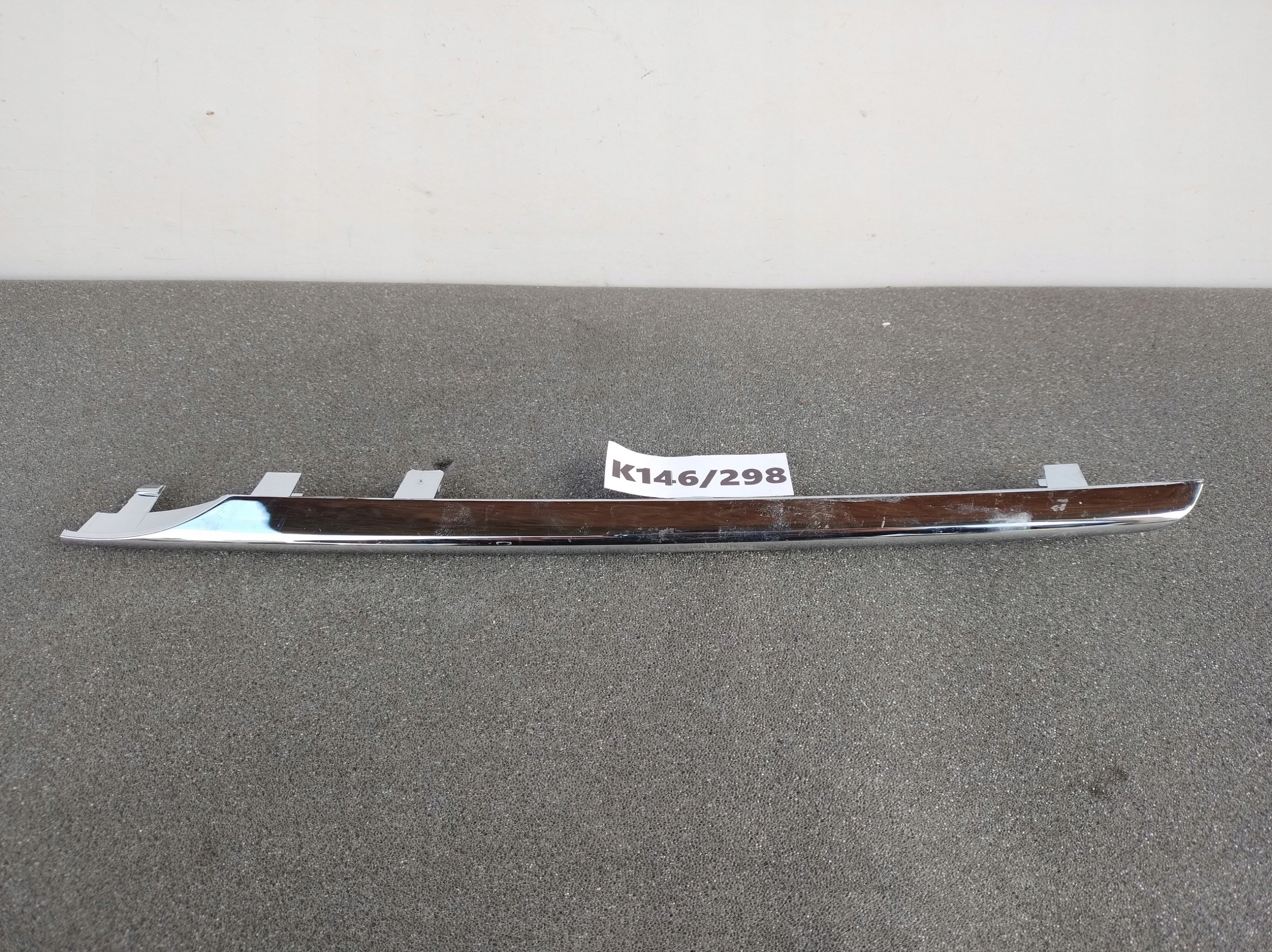 MERCEDES A-class 169 LIFT left CHROM grille lower