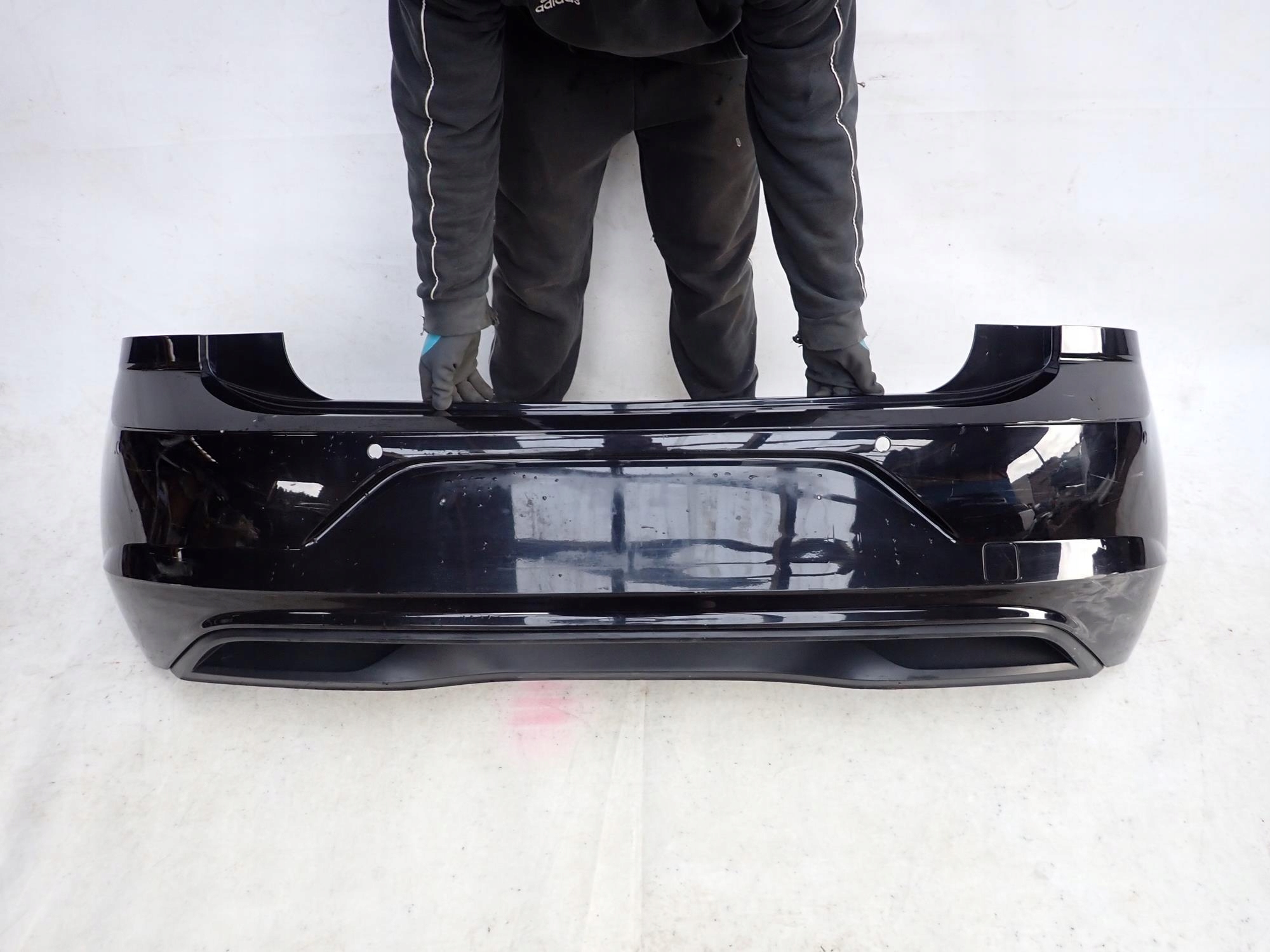 VW POLO VI 6 2G 17-21 bumper rear part rear 4XPDC