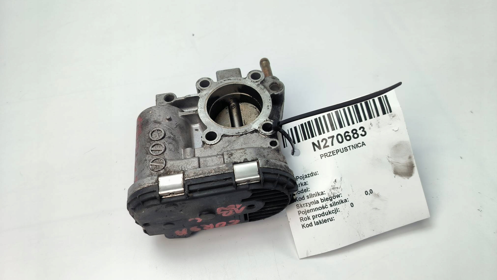 Valvola a farfalla 0280750044 OPEL CORSA C