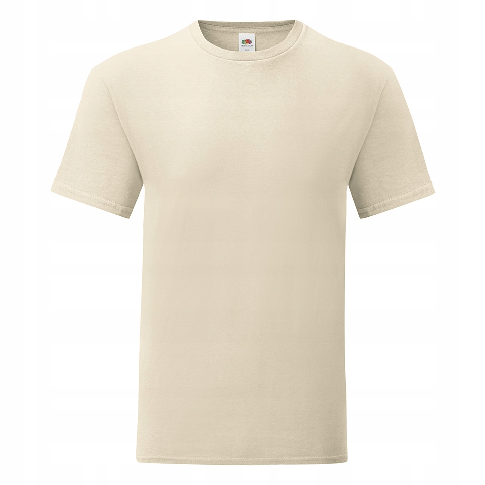 

Męski T-shirt Iconic Fruit Of The Loom Natural XL